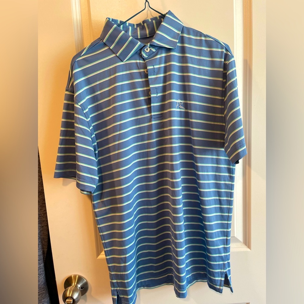 Rhoback Striped Polo Shirt